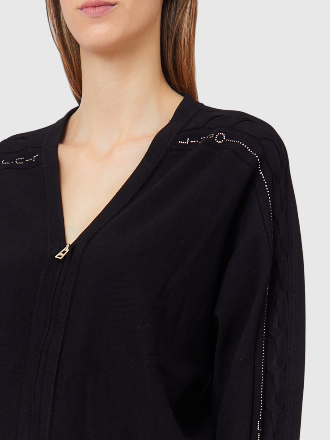 LIU.JO Maglione Donna - Nero modello TF6192MS63L