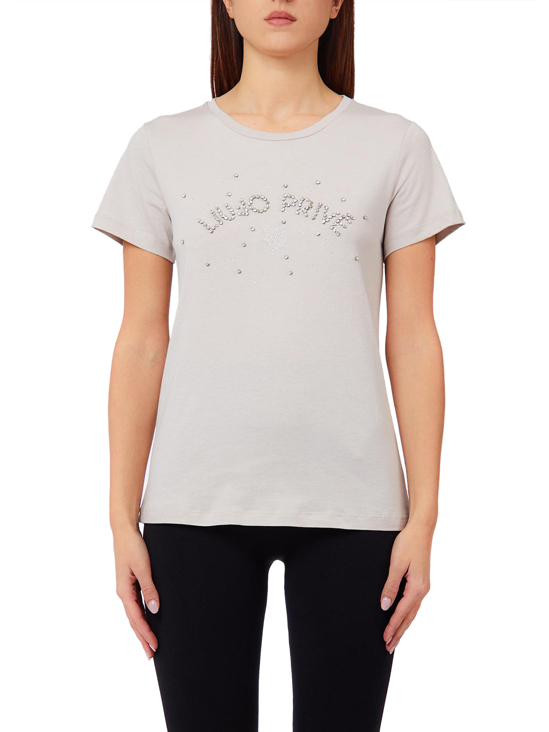LIU.JO T-shirt Donna - Beige modello TF6239JS923