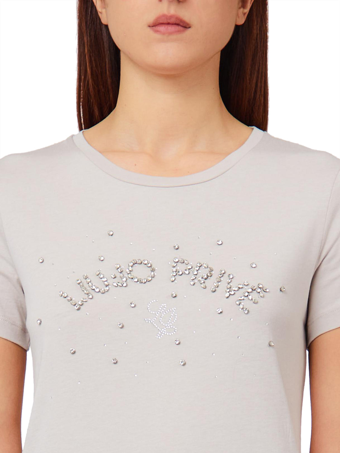LIU.JO T-shirt Donna - Beige modello TF6239JS923