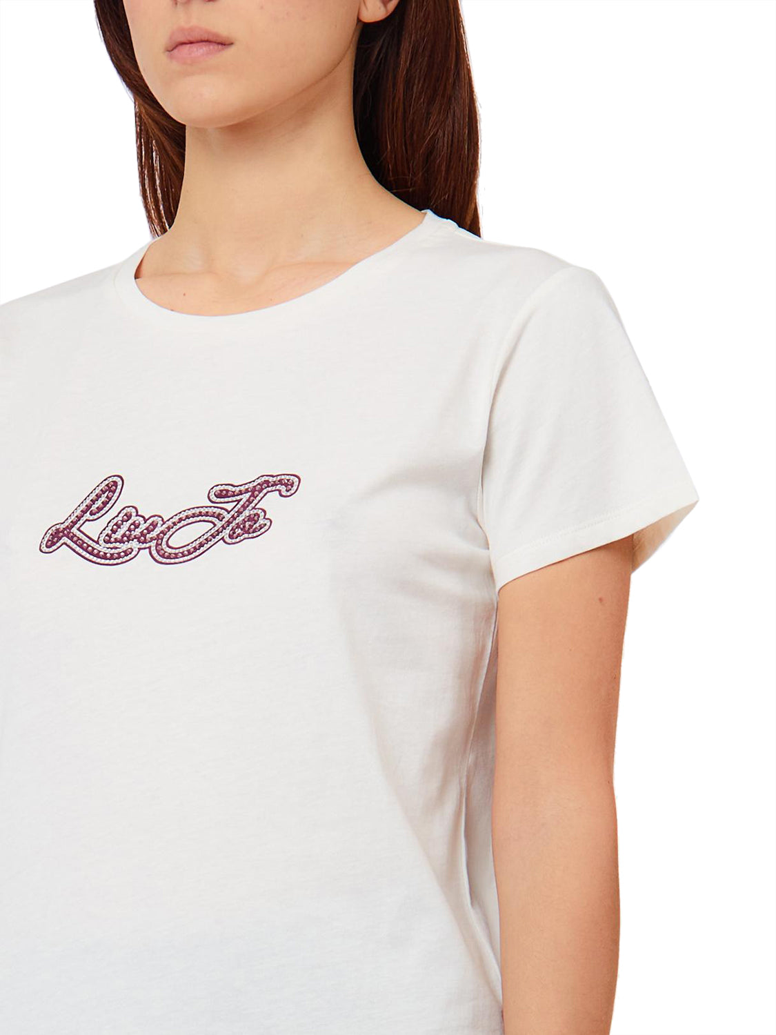 LIU.JO T-shirt Donna - Bianco modello TF6283JS923