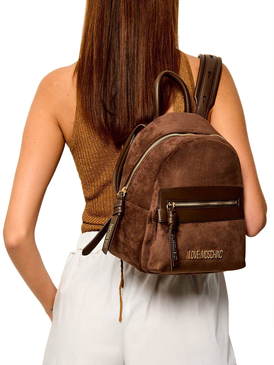 Borsa a Zainetto Marrone