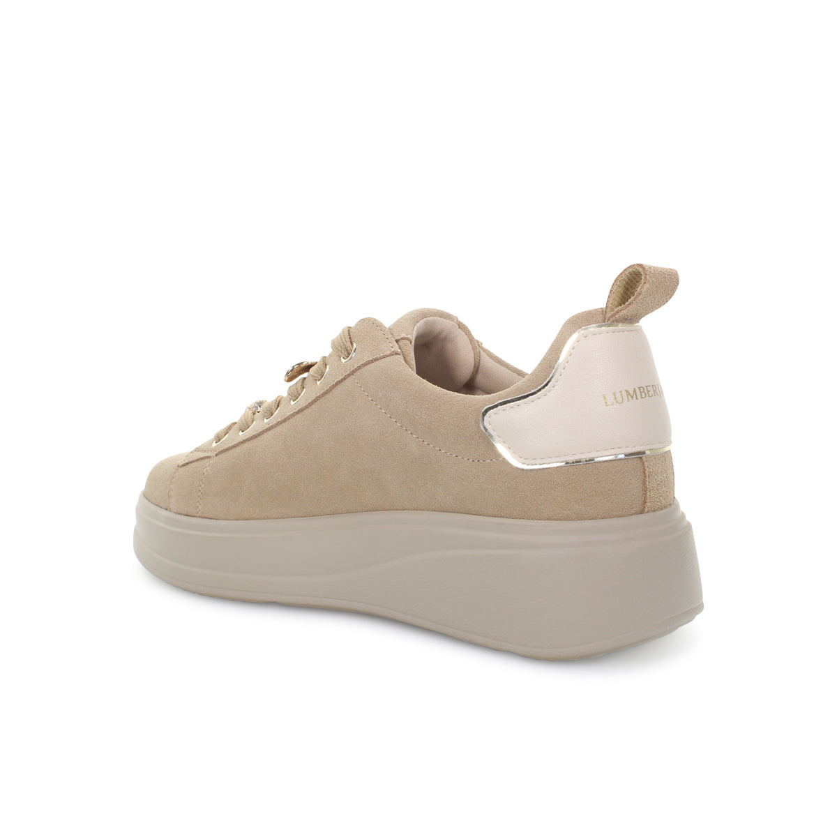 LUMBERJACK Sneakers platform Donna - Beige modello 102695574
