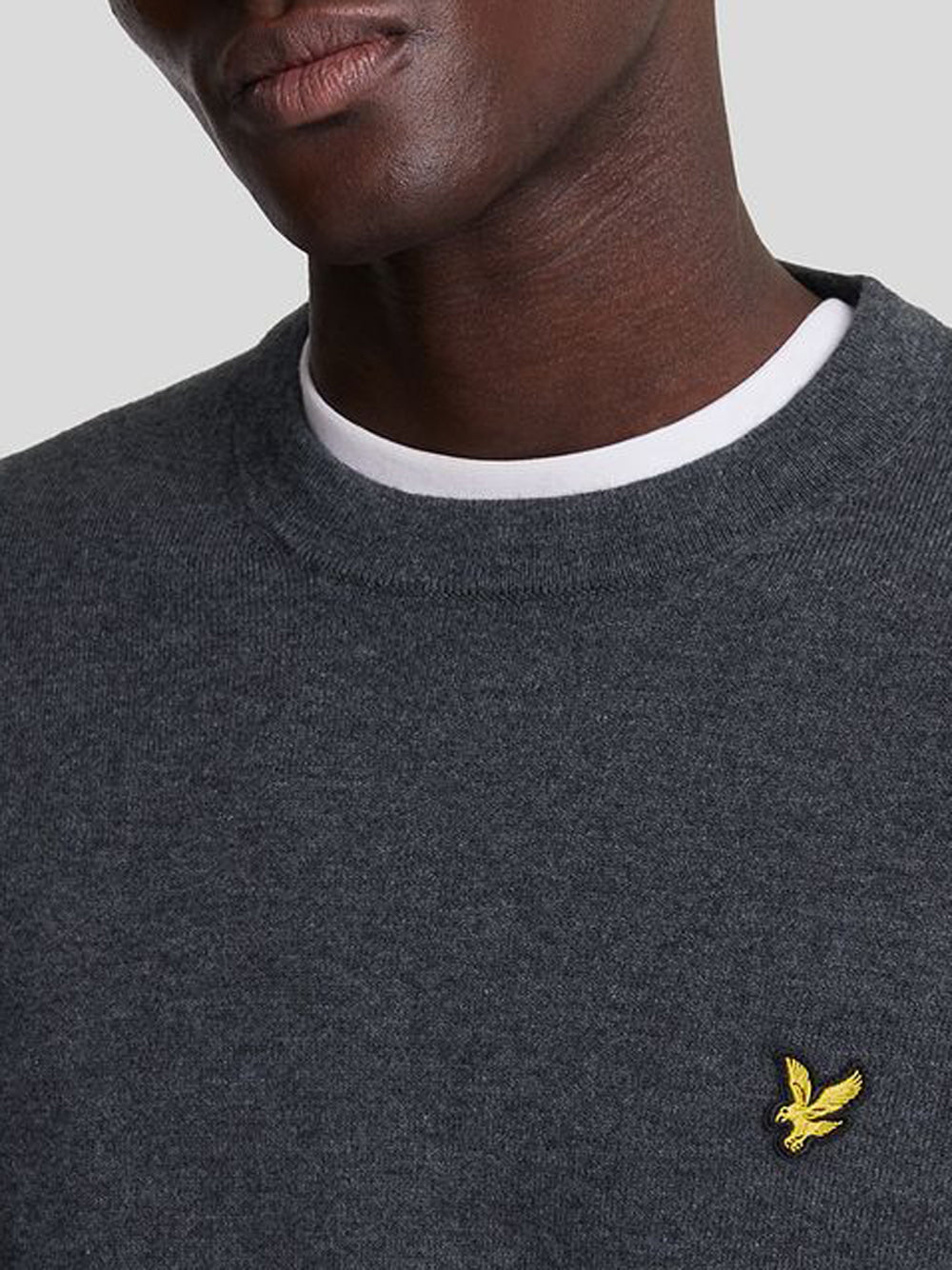 LYLE & SCOTT Maglione Uomo - Grigio modello KN2110VC
