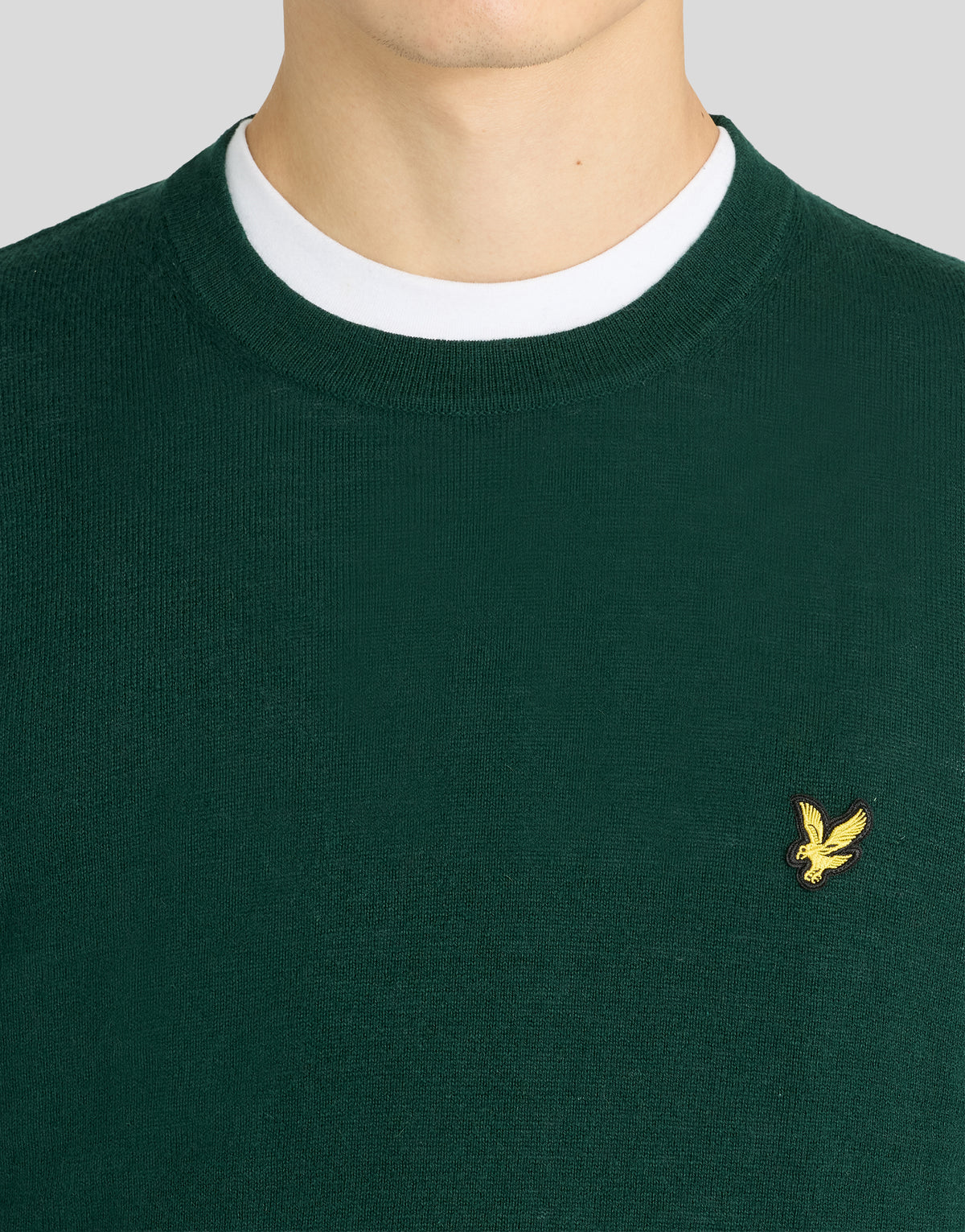 LYLE & SCOTT Maglione Uomo - Verde modello KN2110VC