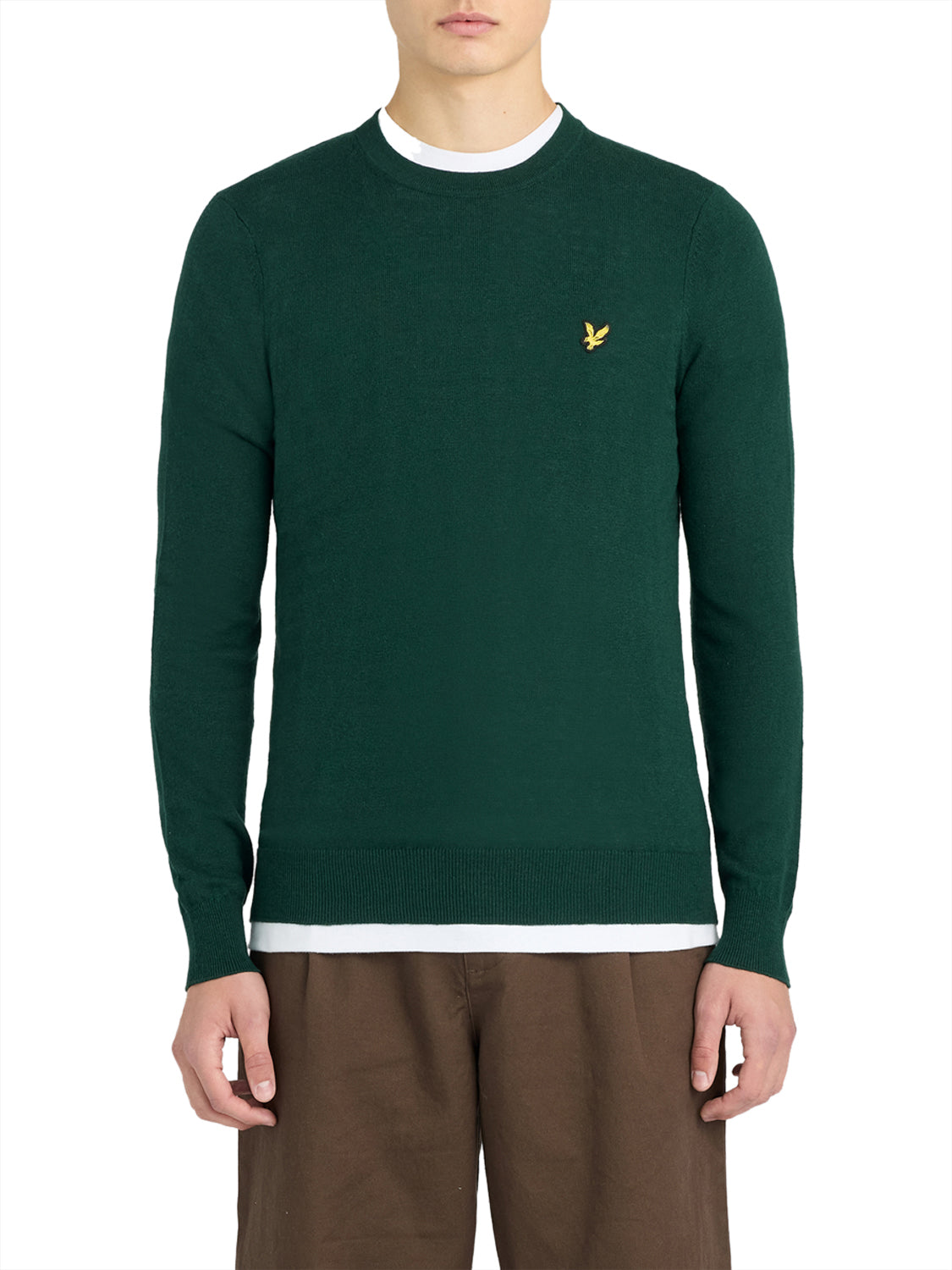 LYLE & SCOTT Maglione Uomo - Verde modello KN2110VC