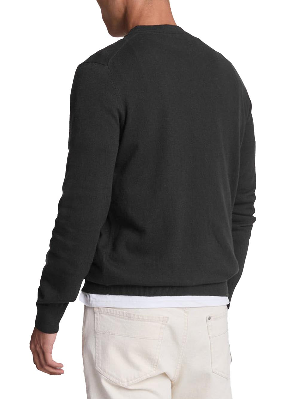 LYLE & SCOTT Maglione Uomo - Nero modello KN2110VC