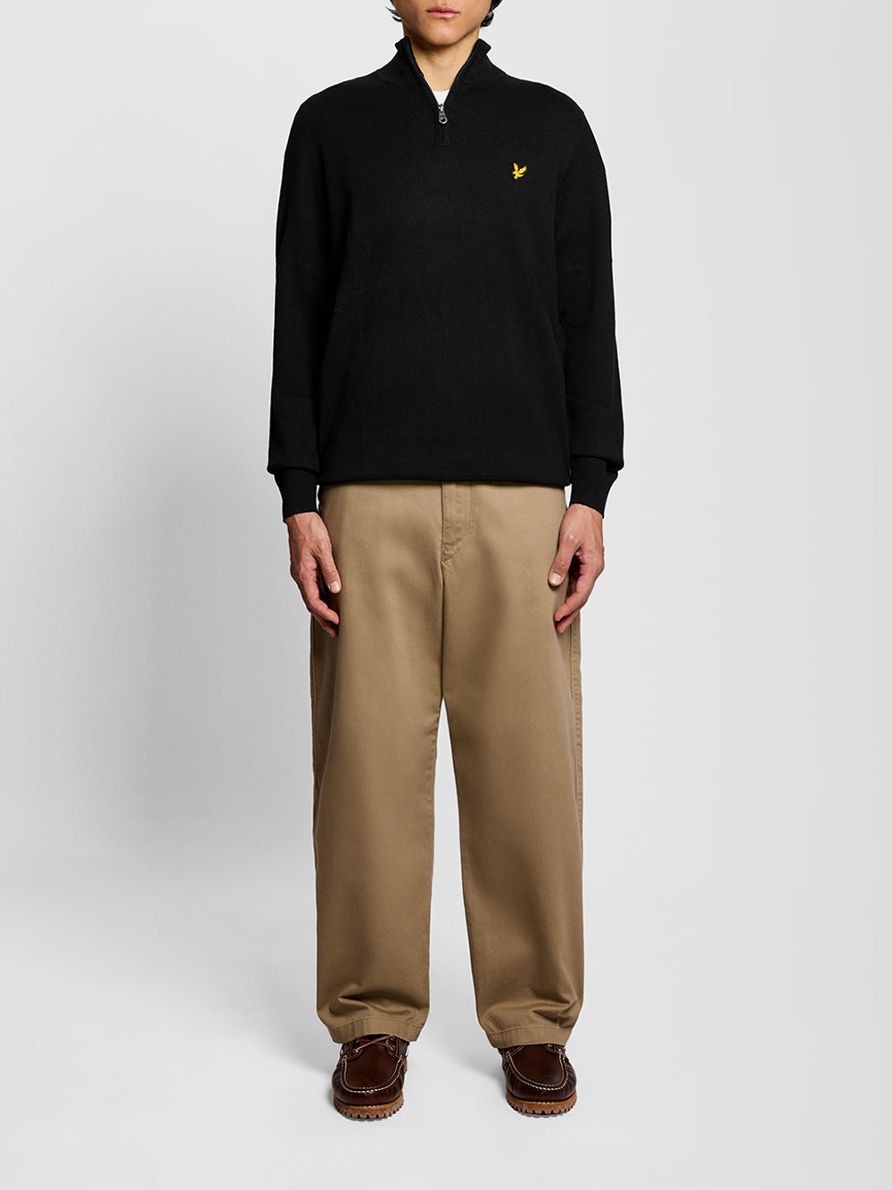 LYLE & SCOTT Maglione Uomo - Nero modello KN2112VC