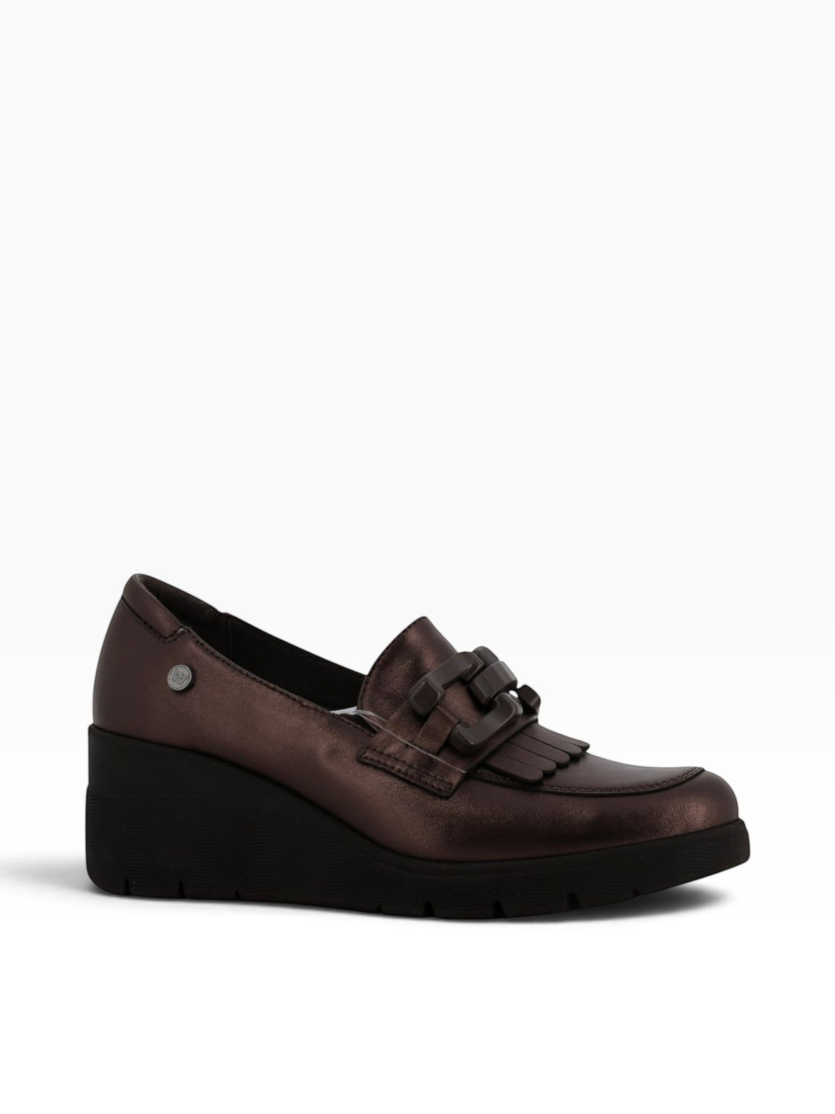 MELLUSO Mocassini con zeppa Donna - Marrone modello K55302