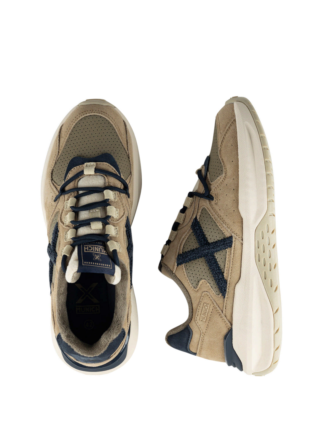 MUNICH Sneakers Uomo - Marrone modello 8097026