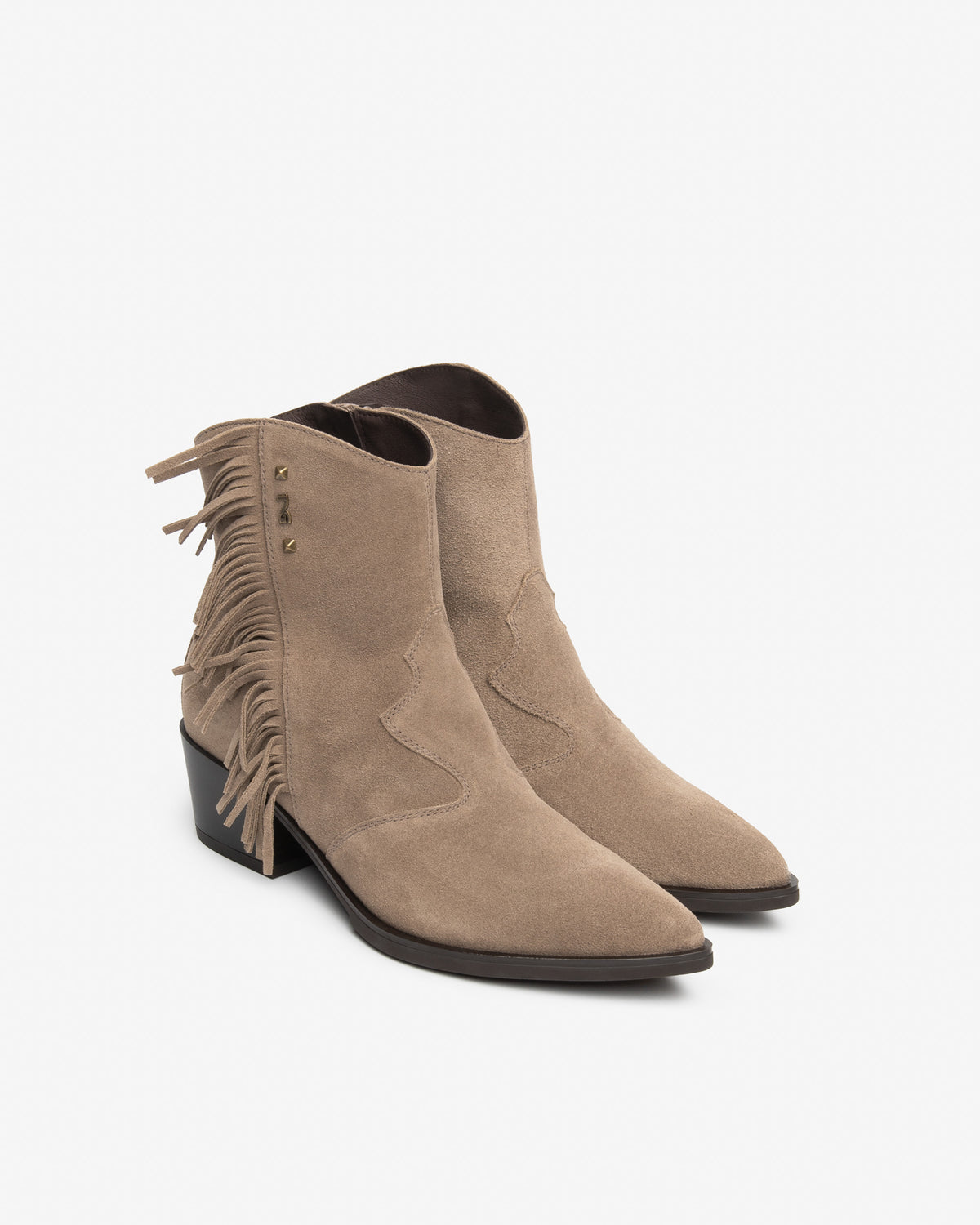 NERO GIARDINI Stivaletti texano Donna - Beige modello I617120D
