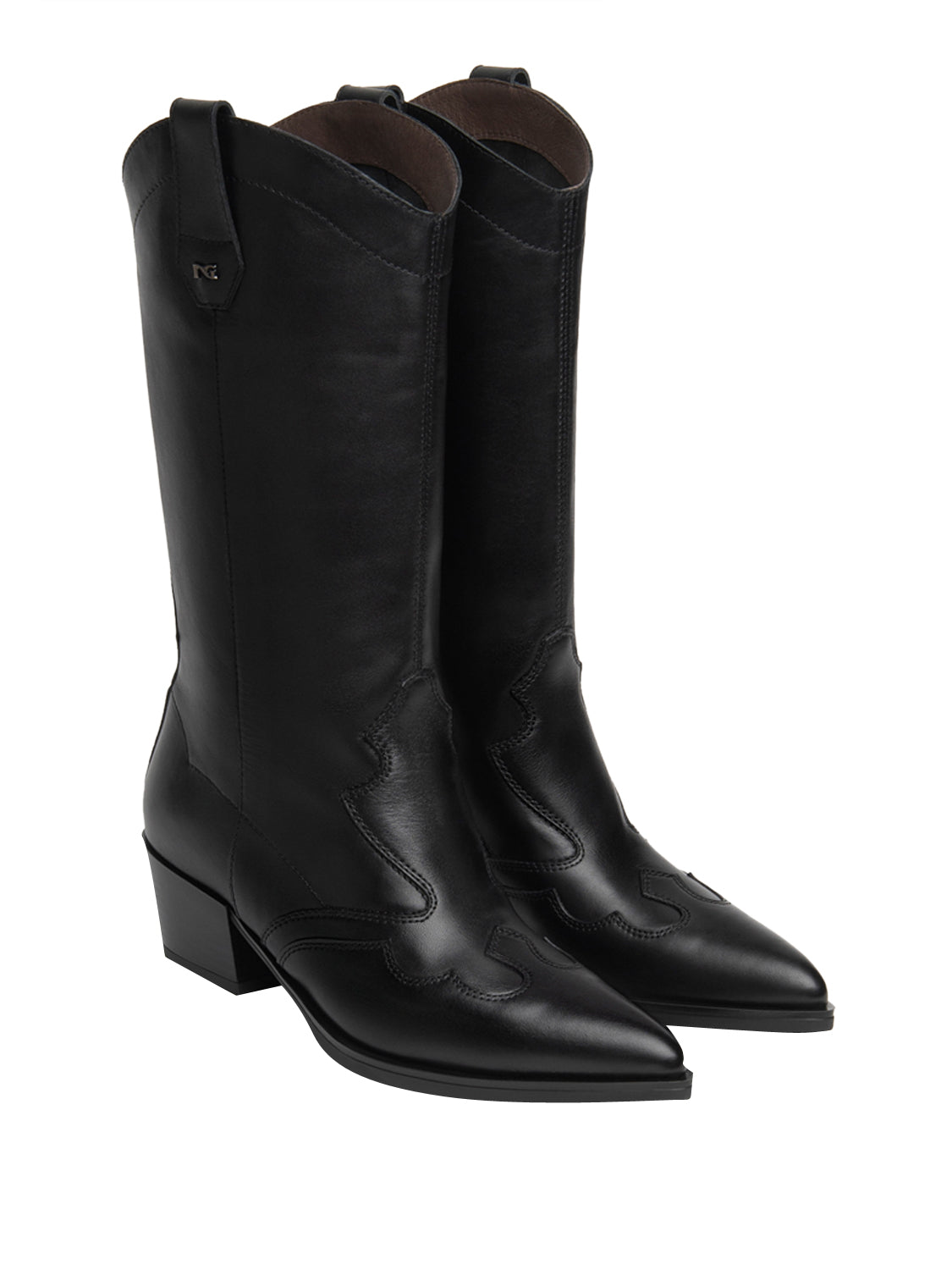 NERO GIARDINI Stivali texano Donna - Nero modello I617123D