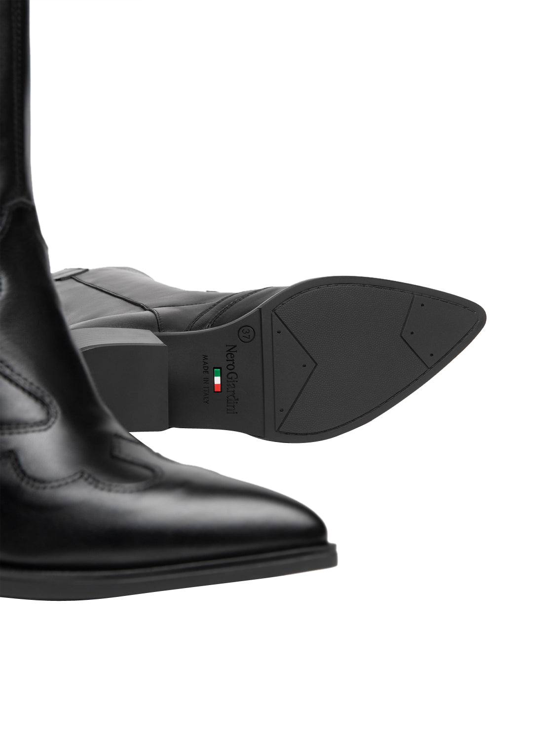 NERO GIARDINI Stivali texano Donna - Nero modello I617123D
