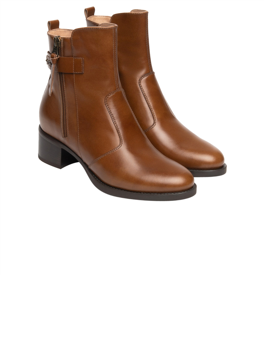 NERO GIARDINI Stivaletti con tacco Donna - Cuoio modello I617211D
