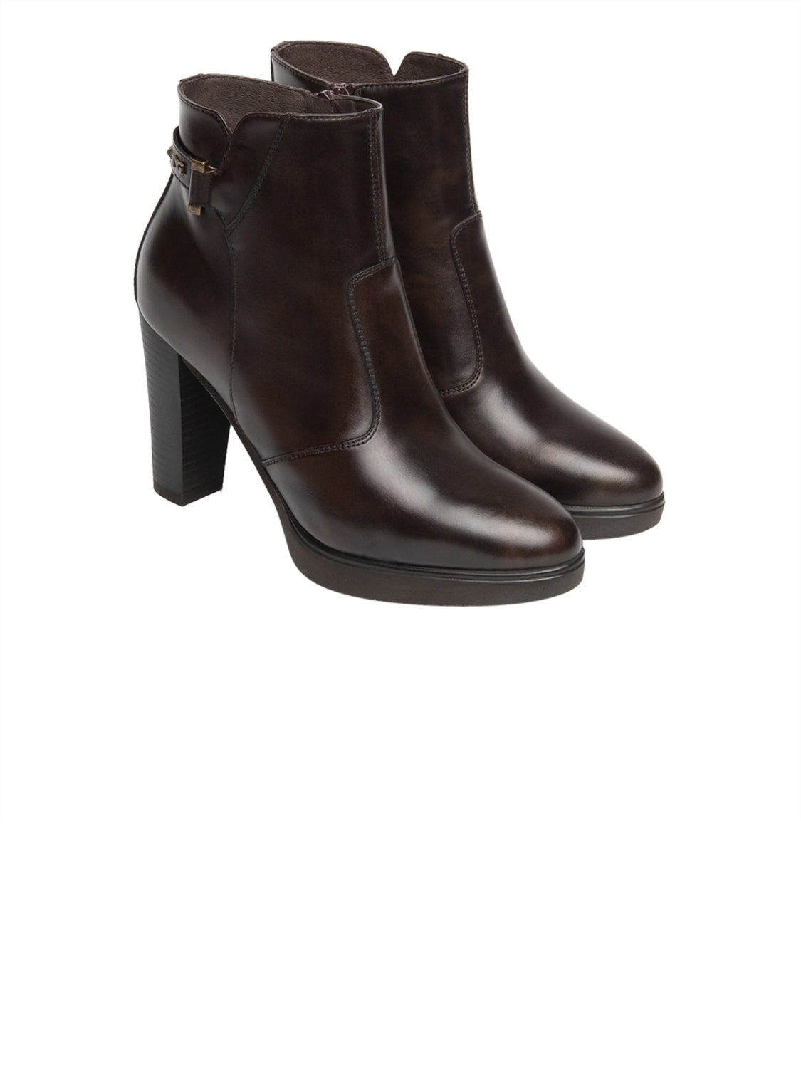 NERO GIARDINI Stivaletti con tacco Donna - T.Moro modello I617271D