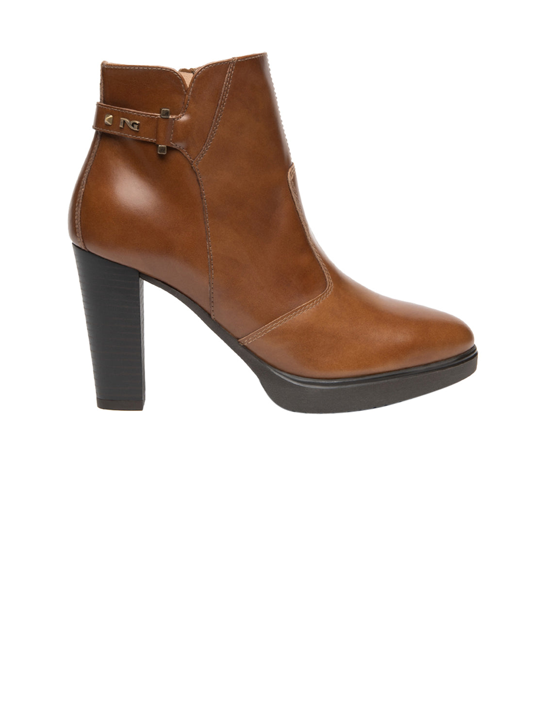 NERO GIARDINI Stivaletti con tacco Donna - Cuoio modello I617271D