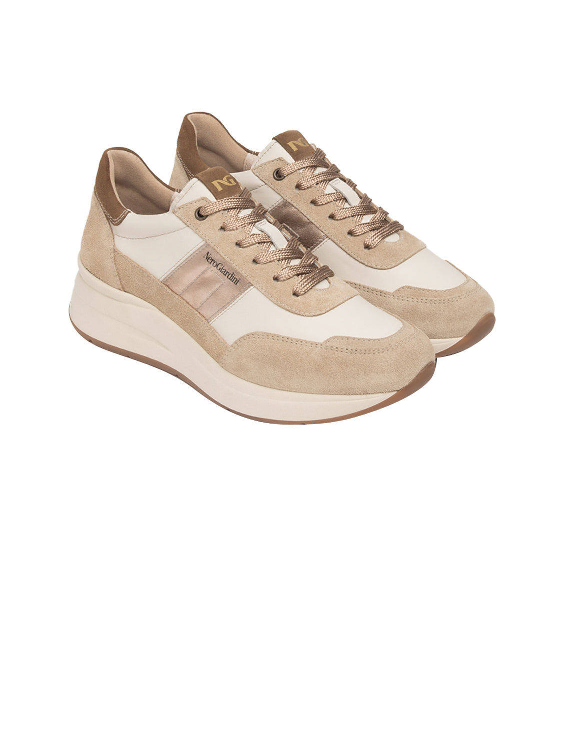 NERO GIARDINI Sneakers Donna - Beige modello I617330D