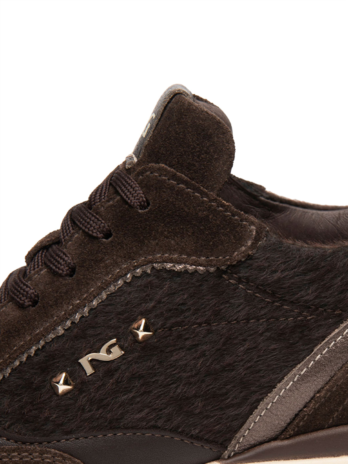 NERO GIARDINI Sneakers con zeppa Donna - T.Moro modello I617391D