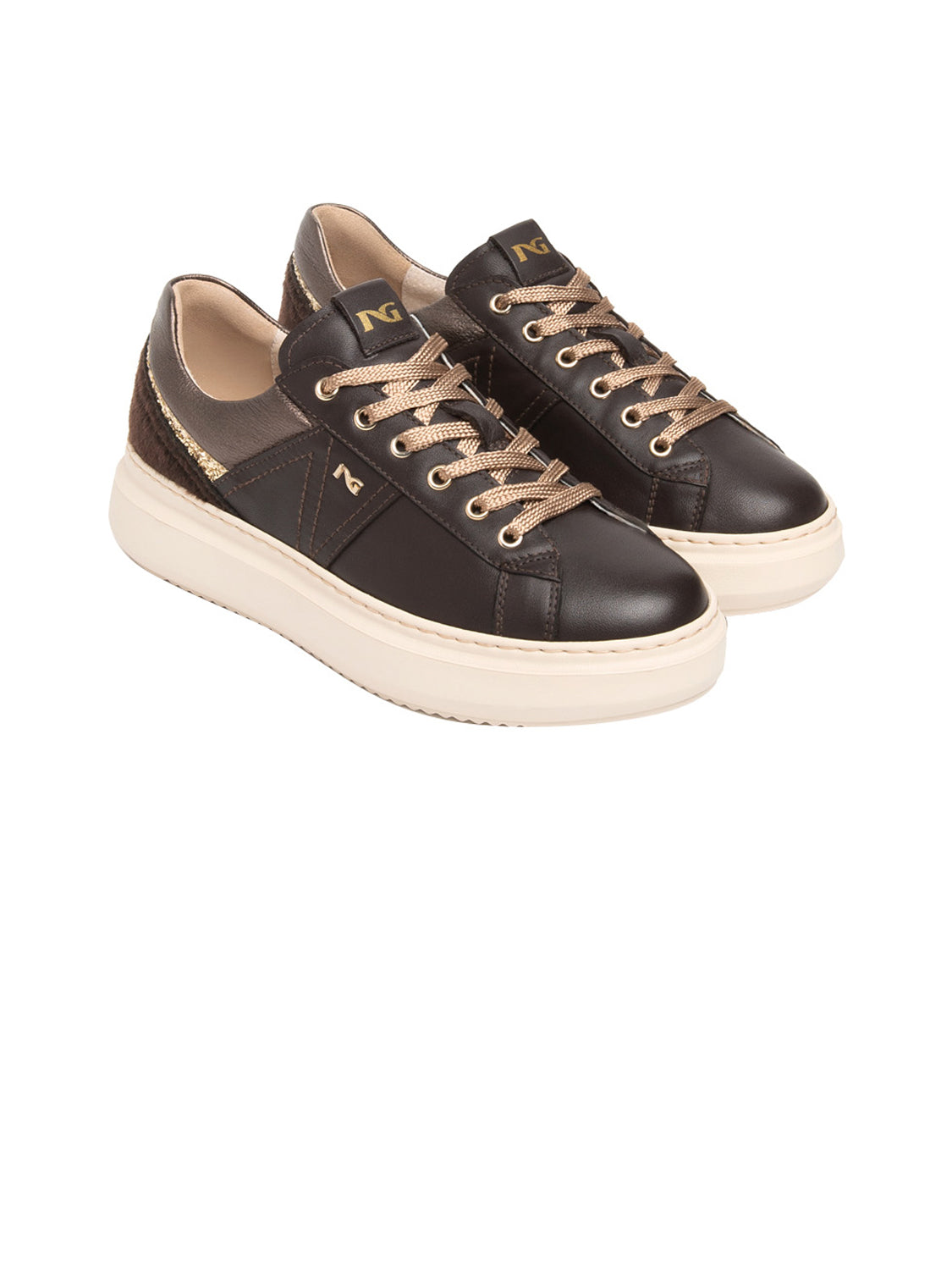 NERO GIARDINI Sneakers Donna - Marrone modello I617430D