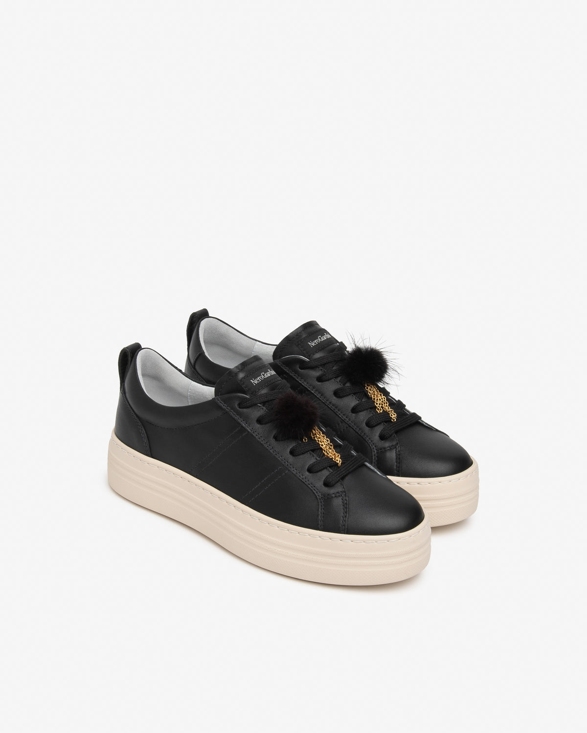 NERO GIARDINI Sneakers platform Donna - Nero modello I617440D
