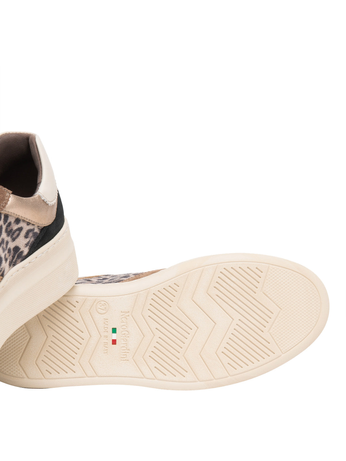 NERO GIARDINI Sneakers platform Donna - Beige modello I617480D