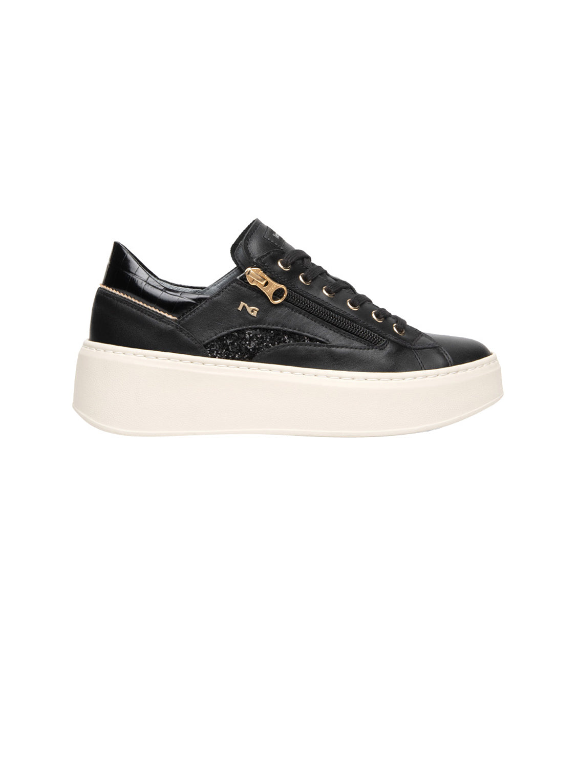 NERO GIARDINI Sneakers platform Donna - Nero modello I617500D