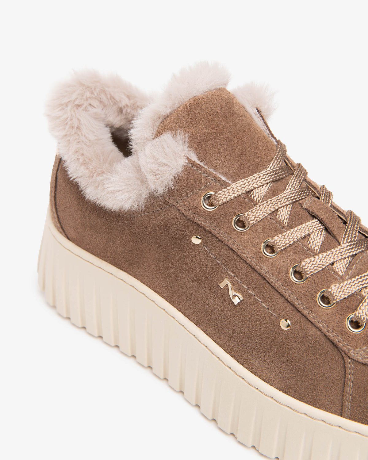 NERO GIARDINI Sneakers platform Donna - Beige modello I617510D