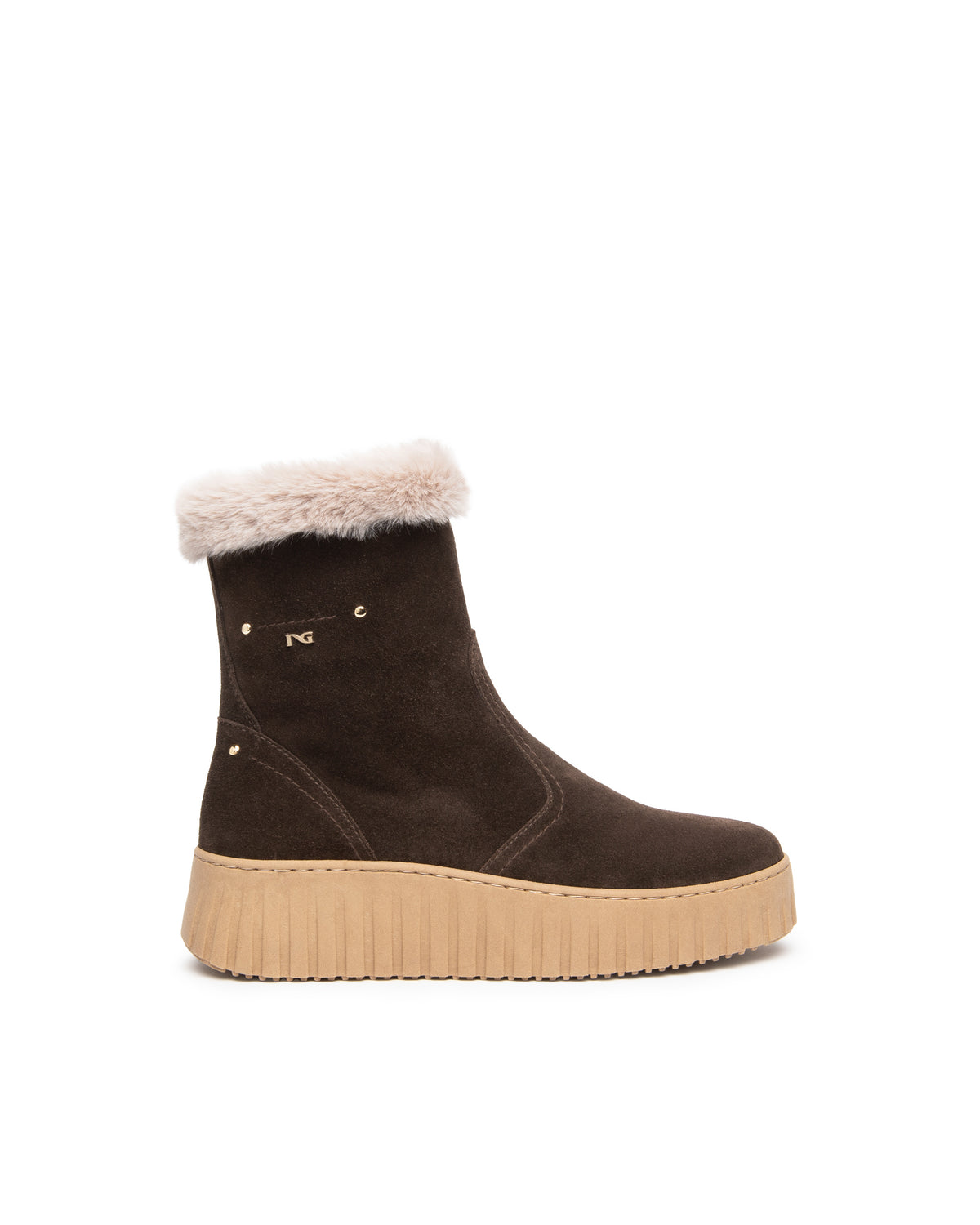 NERO GIARDINI Stivaletti platform Donna - T.Moro modello I617512D