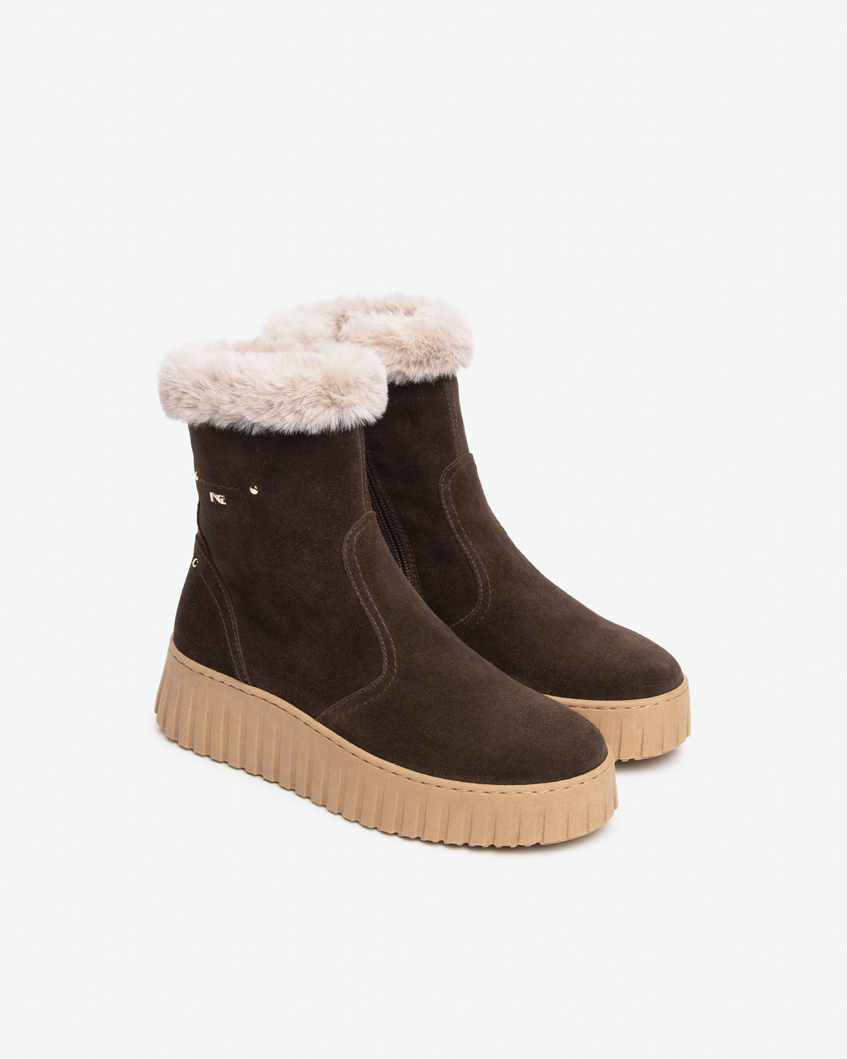 NERO GIARDINI Stivaletti platform Donna - T.Moro modello I617512D