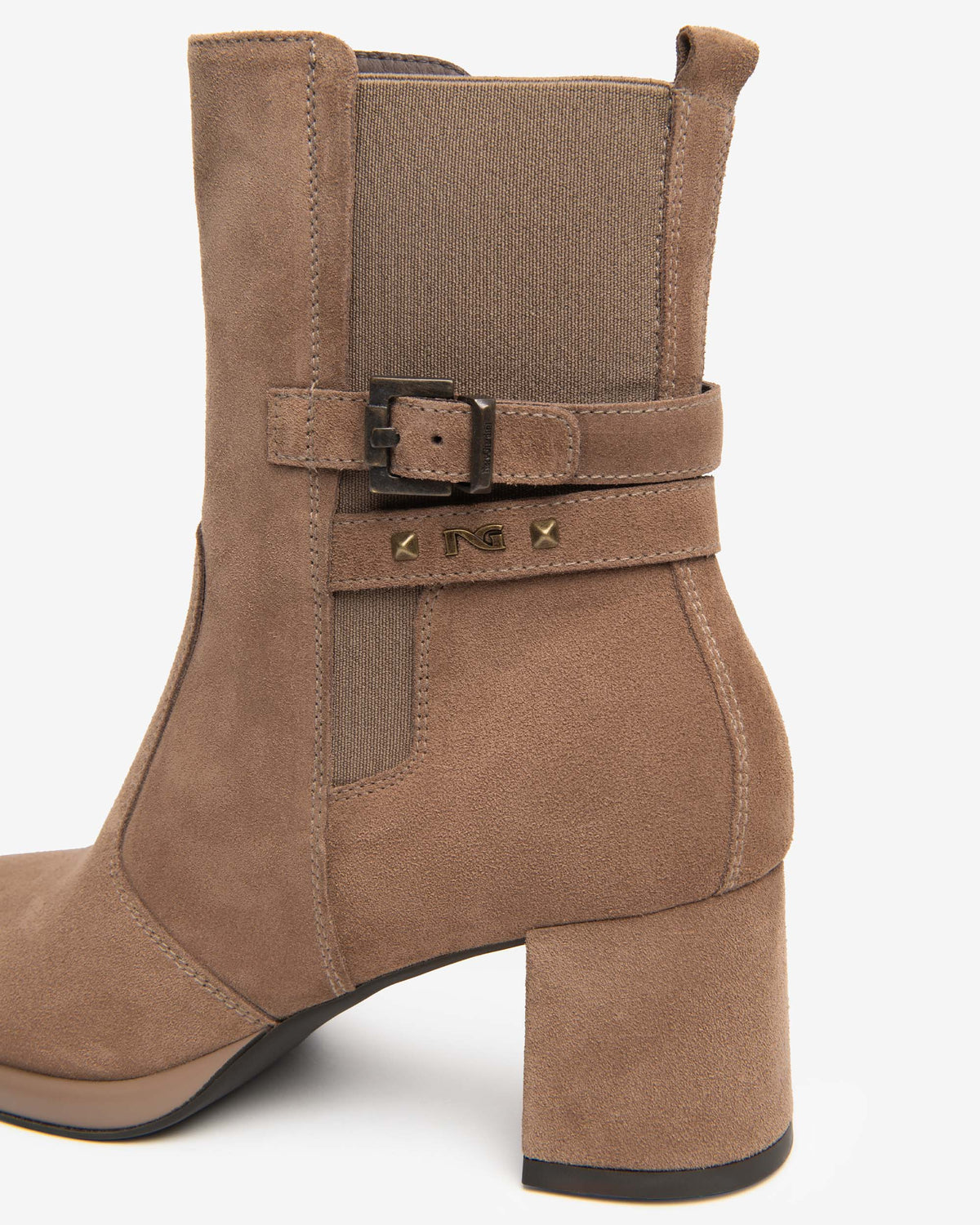 NERO GIARDINI Stivaletti con tacco Donna - Beige modello I617691D