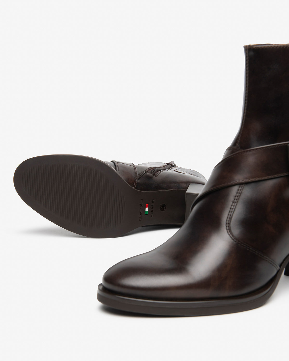 NERO GIARDINI Stivaletti con tacco Donna - Marrone modello I617700D