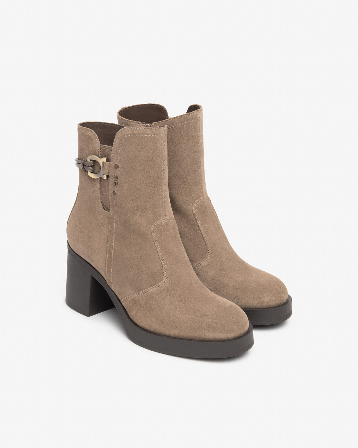 NERO GIARDINI Stivaletti con tacco Donna - Marrone modello I617930D