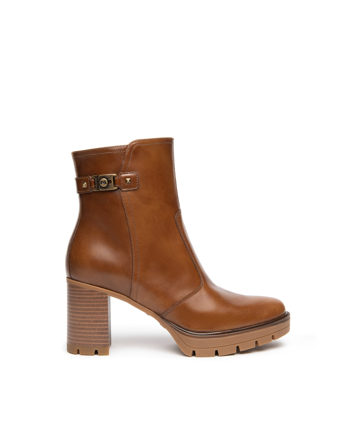 NERO GIARDINI Stivaletti con tacco Donna - Cuoio modello I618043D