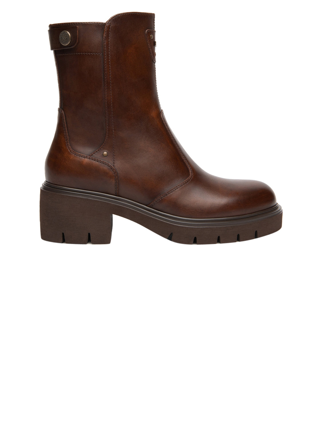 NERO GIARDINI Stivaletti con tacco Donna - Beige modello I618055D