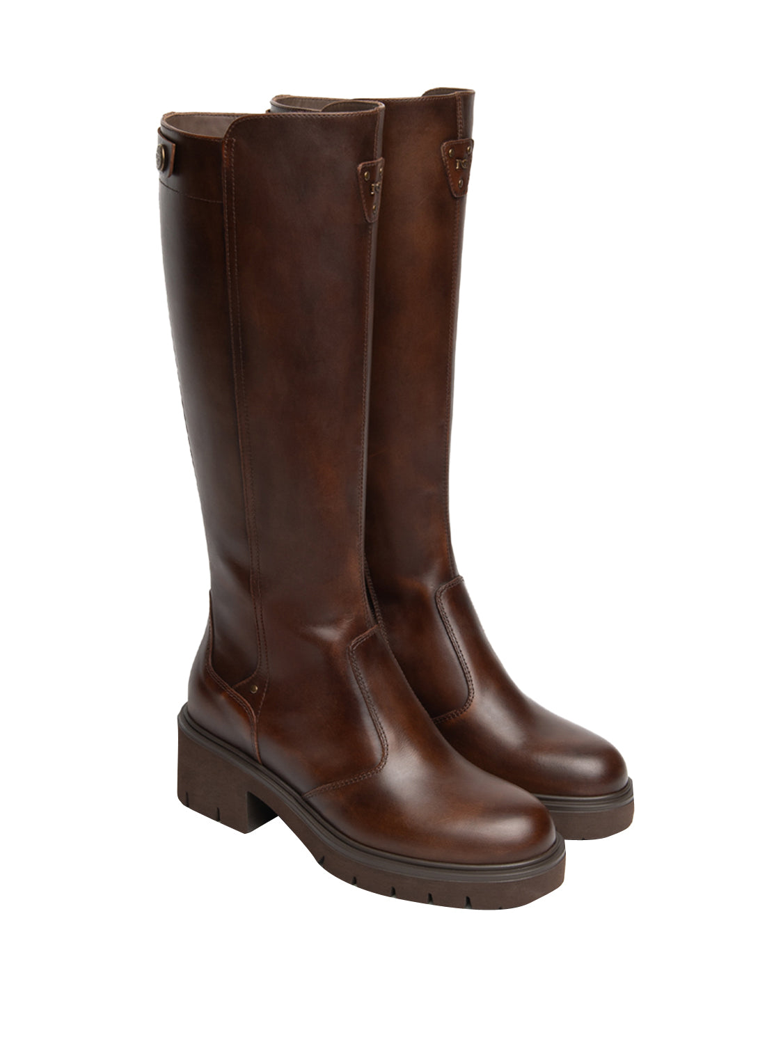 NERO GIARDINI Stivali con tacco Donna - Marrone modello I618057D