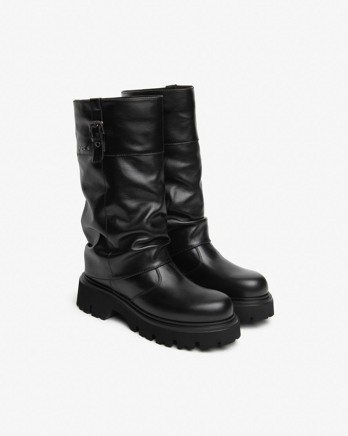 NERO GIARDINI Stivali Biker Donna - Nero modello I618067D