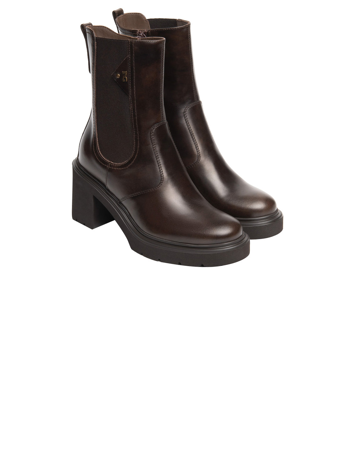 NERO GIARDINI Stivaletti con tacco Donna - Marrone modello I618081D