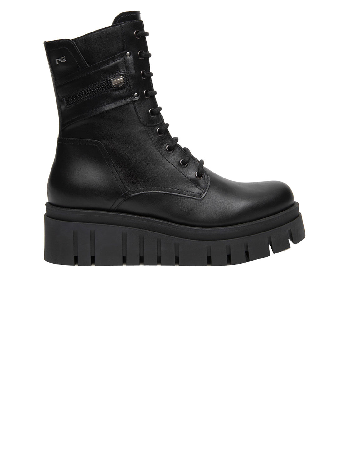 NERO GIARDINI Stivaletti platform Donna - Nero modello I618103D