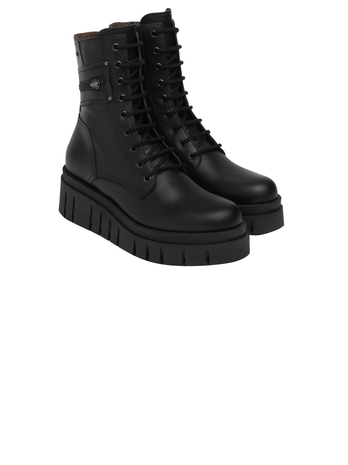 NERO GIARDINI Stivaletti platform Donna - Nero modello I618103D