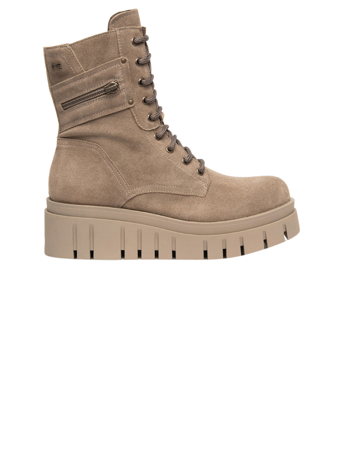 NERO GIARDINI Stivaletti con zeppa Donna - Marrone modello I618104D