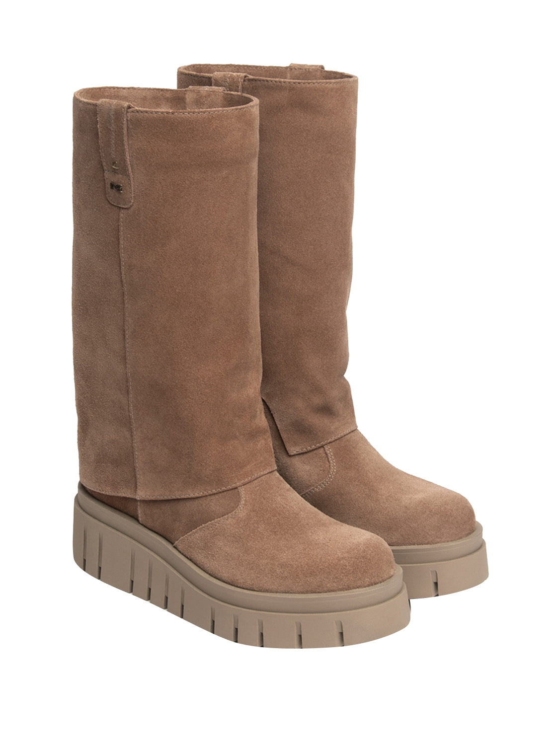 NERO GIARDINI Stivali platform Donna - Beige modello I618106D