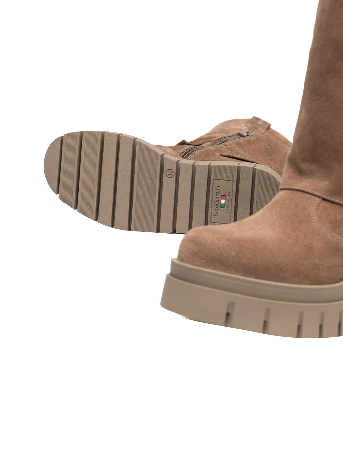NERO GIARDINI Stivali platform Donna - Beige modello I618106D