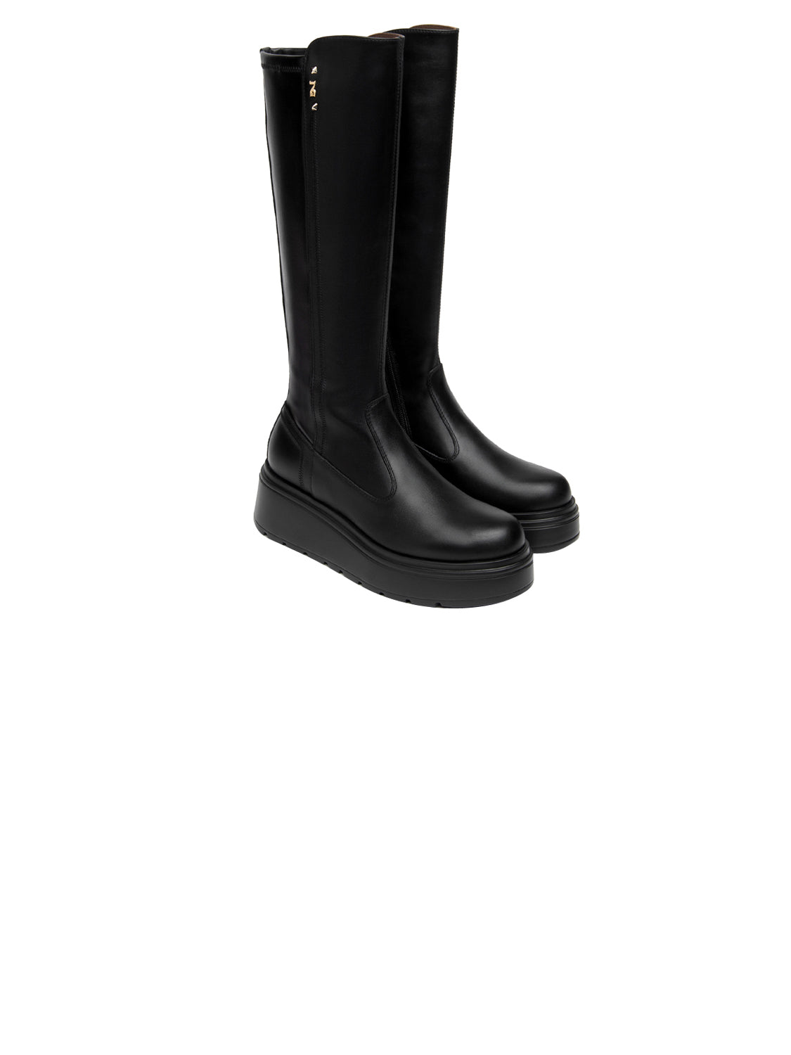 NERO GIARDINI Stivali platform Donna - Nero modello I618113D