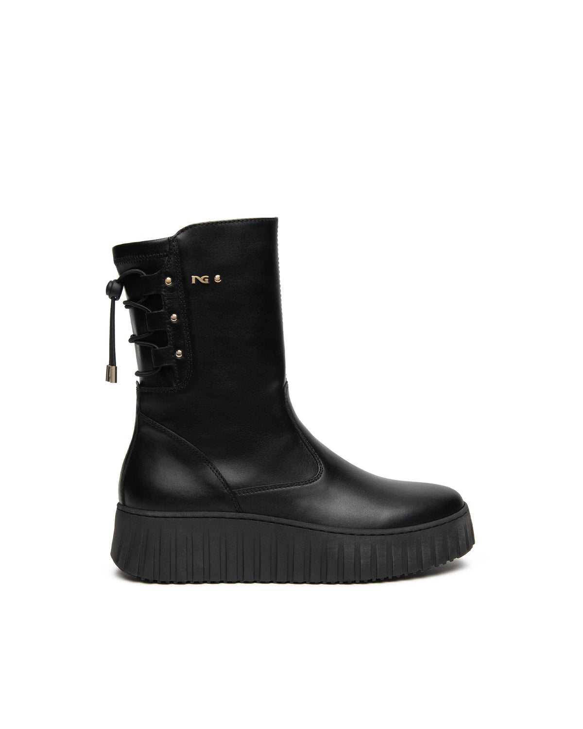 NERO GIARDINI Stivaletti con zeppa Donna - Nero modello I618120D