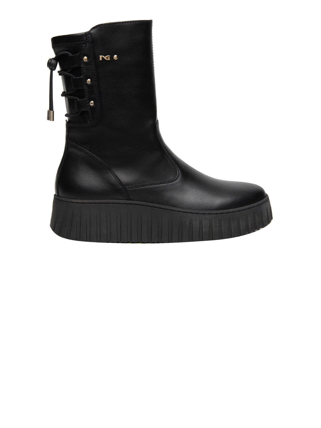 NERO GIARDINI Stivaletti con zeppa Donna - Nero modello I618120D