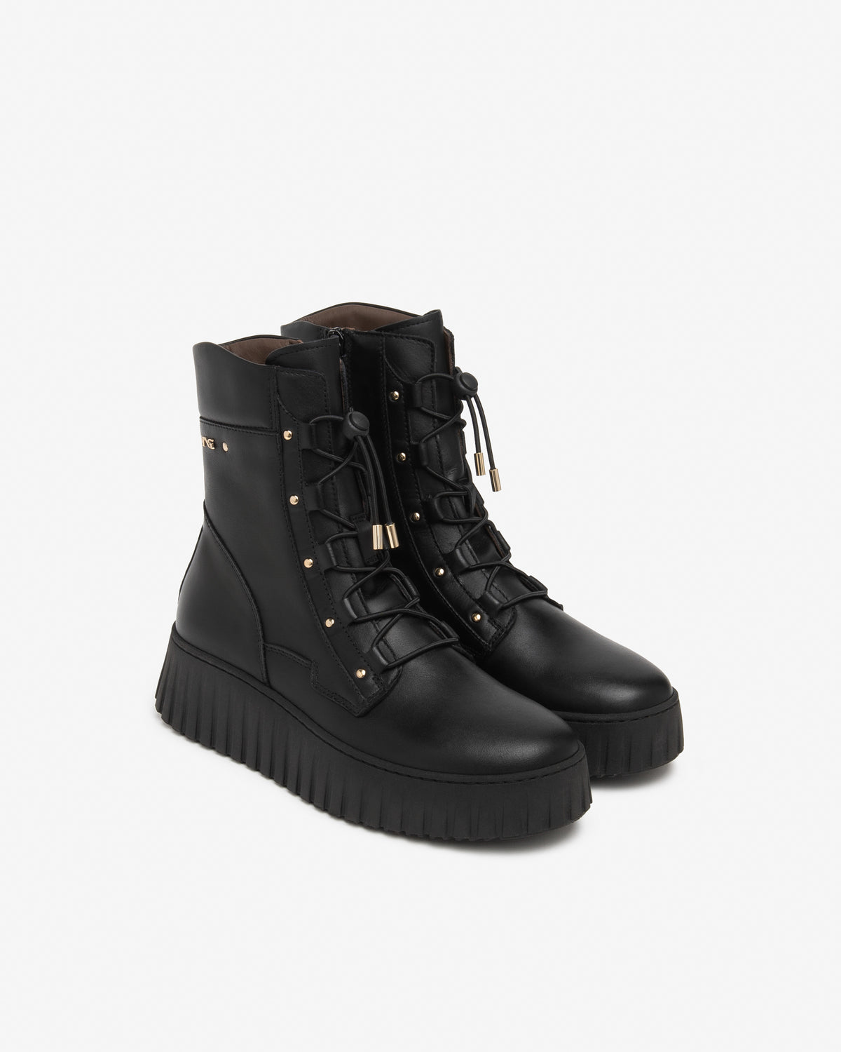 NERO GIARDINI Stivaletti con zeppa Donna - Nero modello I618123D