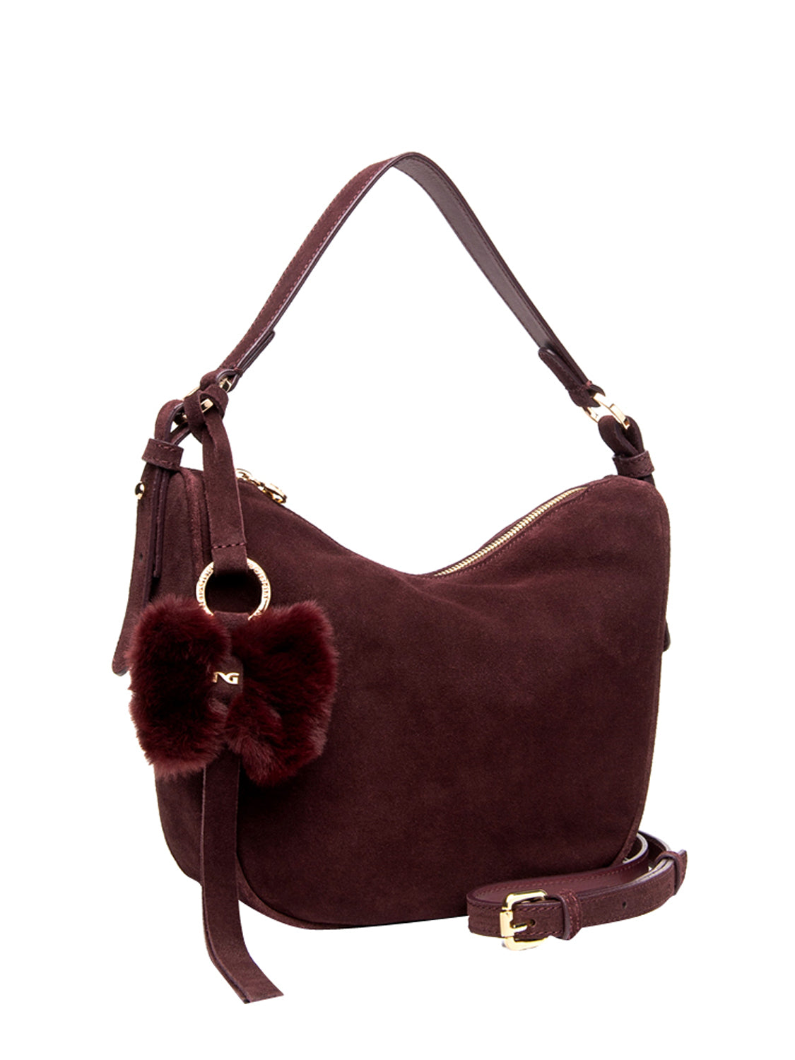 NERO GIARDINI Borsa a Tracolla Donna - Bordò modello I644343D