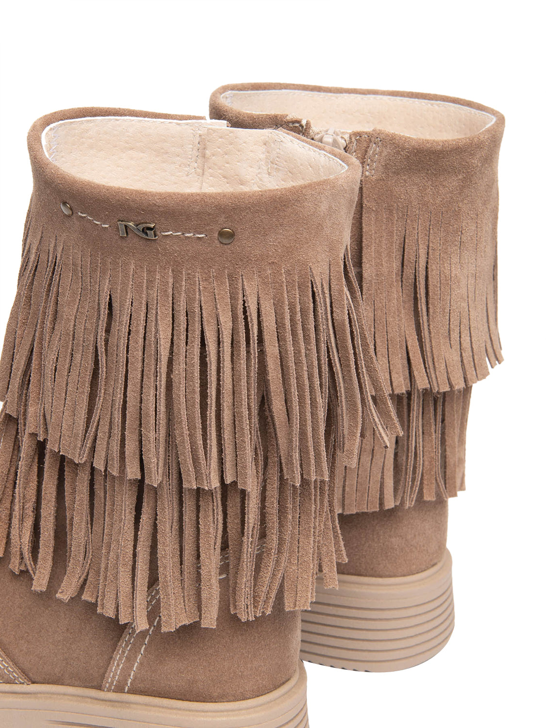 NERO GIARDINI JUNIOR Stivaletti Bambino - Beige modello I633772F#