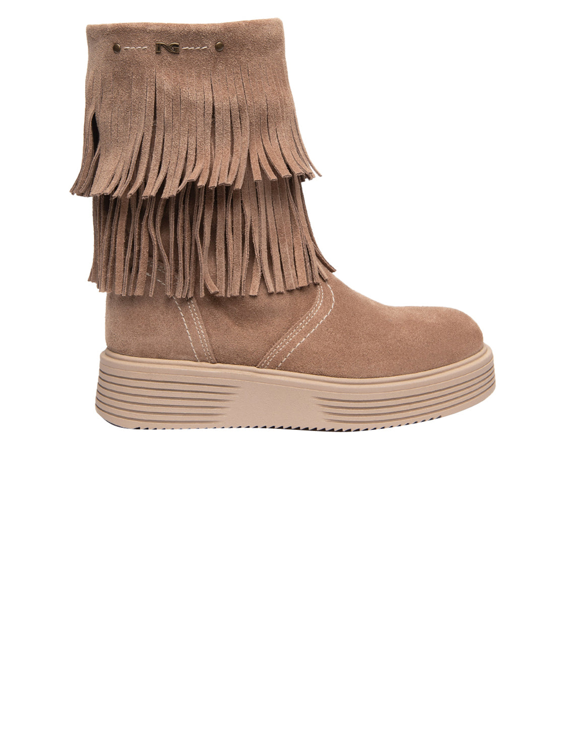 NERO GIARDINI JUNIOR Stivaletti Bambino - Beige modello I633772F#