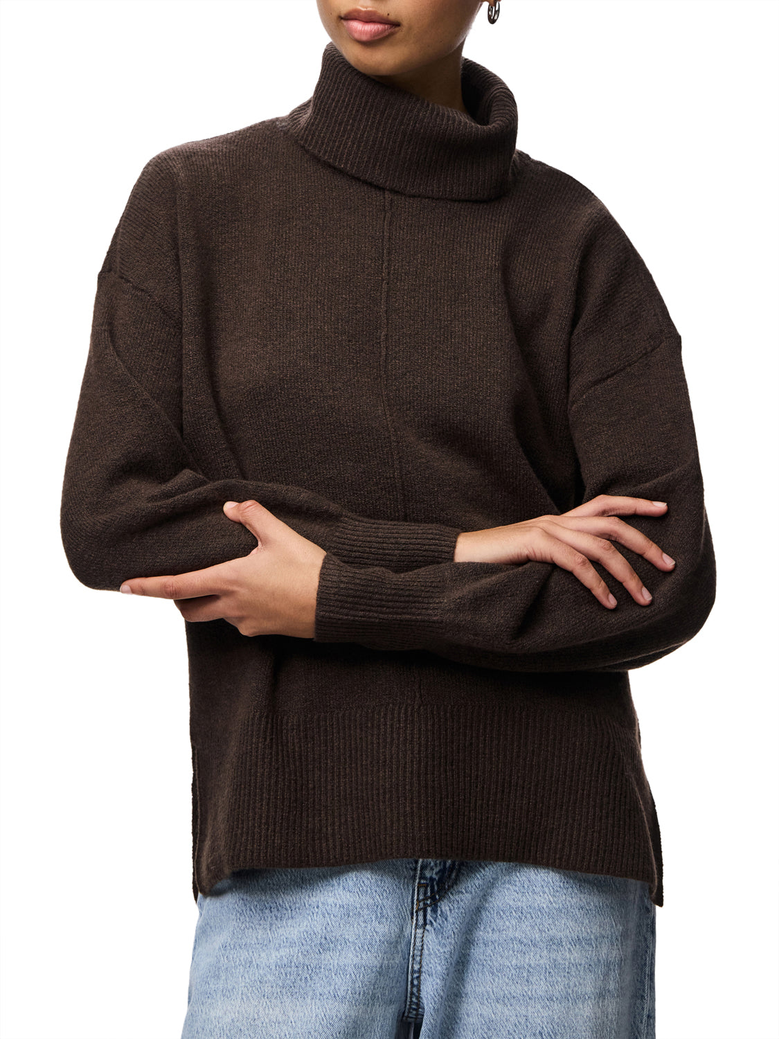 PIECES Maglione Donna - Marrone modello 17150960