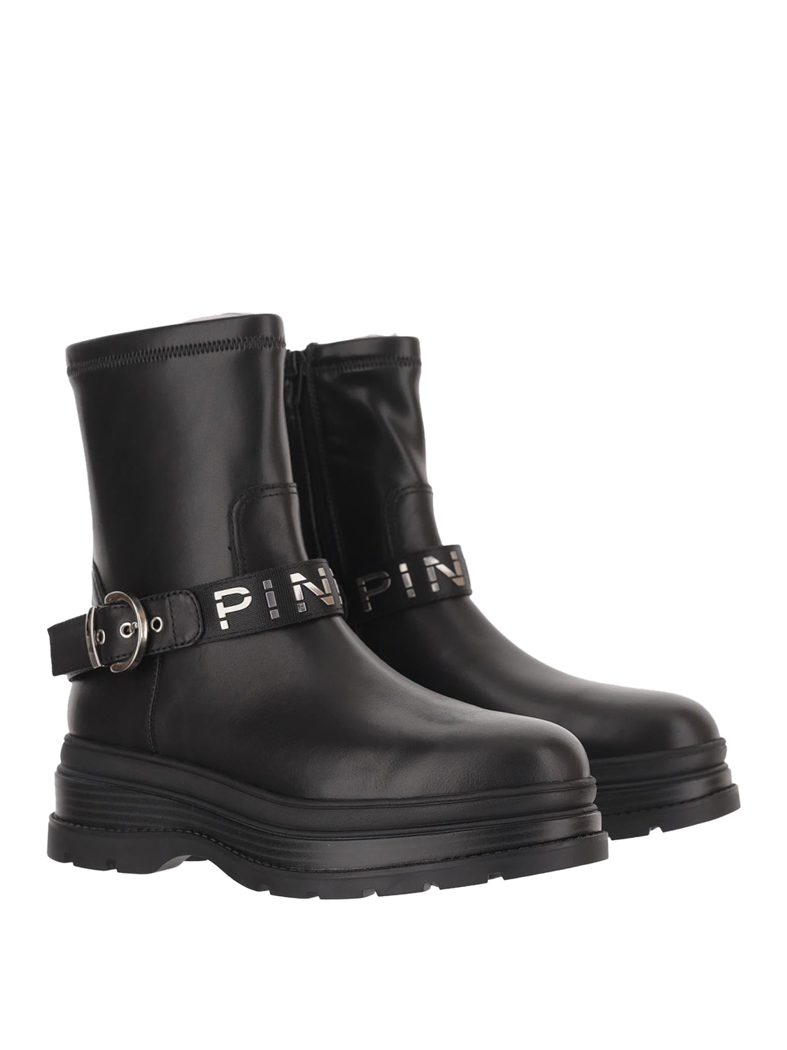 PINKO Stivaletti Biker Donna - Nero modello SD0605E00